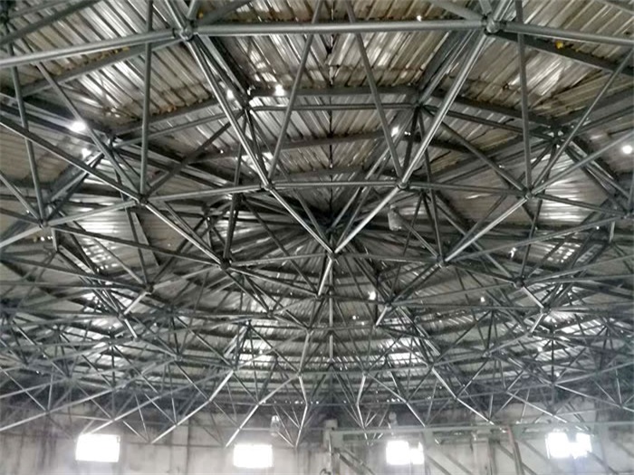 诸城洗煤厂蓄水池网架